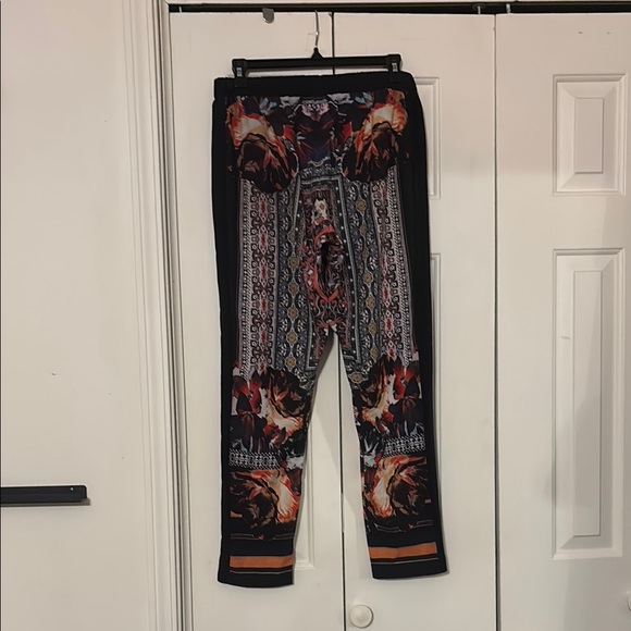 Clover Canyon Drawstring Black and Orange Pants - Picture 3 of 7